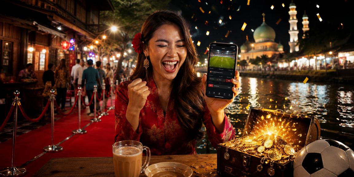 Pengguna dari Kota Bharu menyemak tip pertaruhan bola sepak di 2200