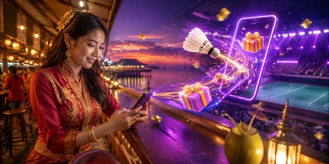 Pengguna Malaysia mendaftar akaun baru dan mendapat bonus selamat datang di 2200